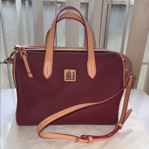 Dooney & Bourke Olivia Satchel Handbag w/ COE, NEW - Picture 1 of 16